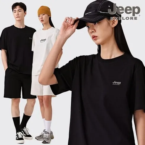 Jeep 남성 24 SUMMER COOL SORONA 반팔 티셔츠 4종 바로 구매하고 특별 가격 혜택을 받으세요!