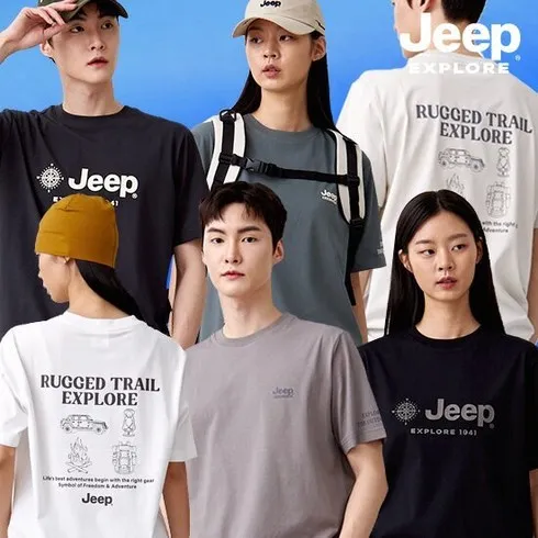 JEEP 남성 24 SUMMER COOL SORONA 반팔 티셔츠 4종 지금 확인하고 한정된 혜택을 누리세요!